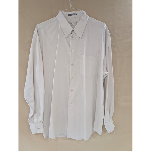 Perry Ellis Other - Perry Ellis Fine Blend Collection Mens Long Sleeve Button Down Shirt 17.5 35‎